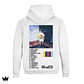 Hoodie Blanco Estampado Album Mora Estrella  - Miniatura 1