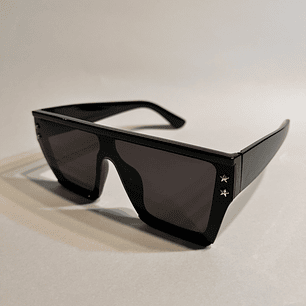 Lentes Cuadrado Negros con estrellas 