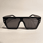 Lentes Cuadrado Negros con estrellas  - thumbnail 3