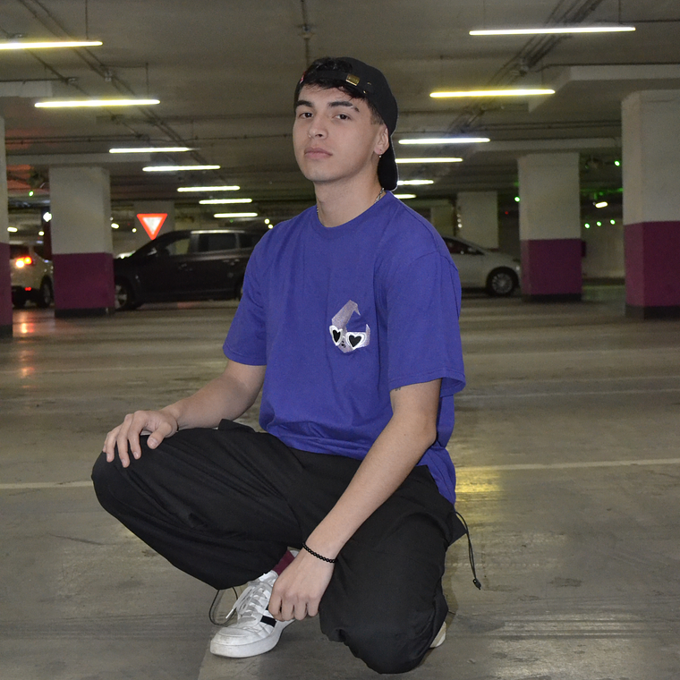 Polera Morada Estrella o Luna  1