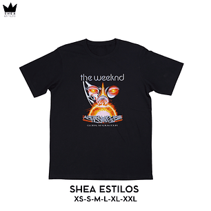 Polera Estampada The Weeknd 