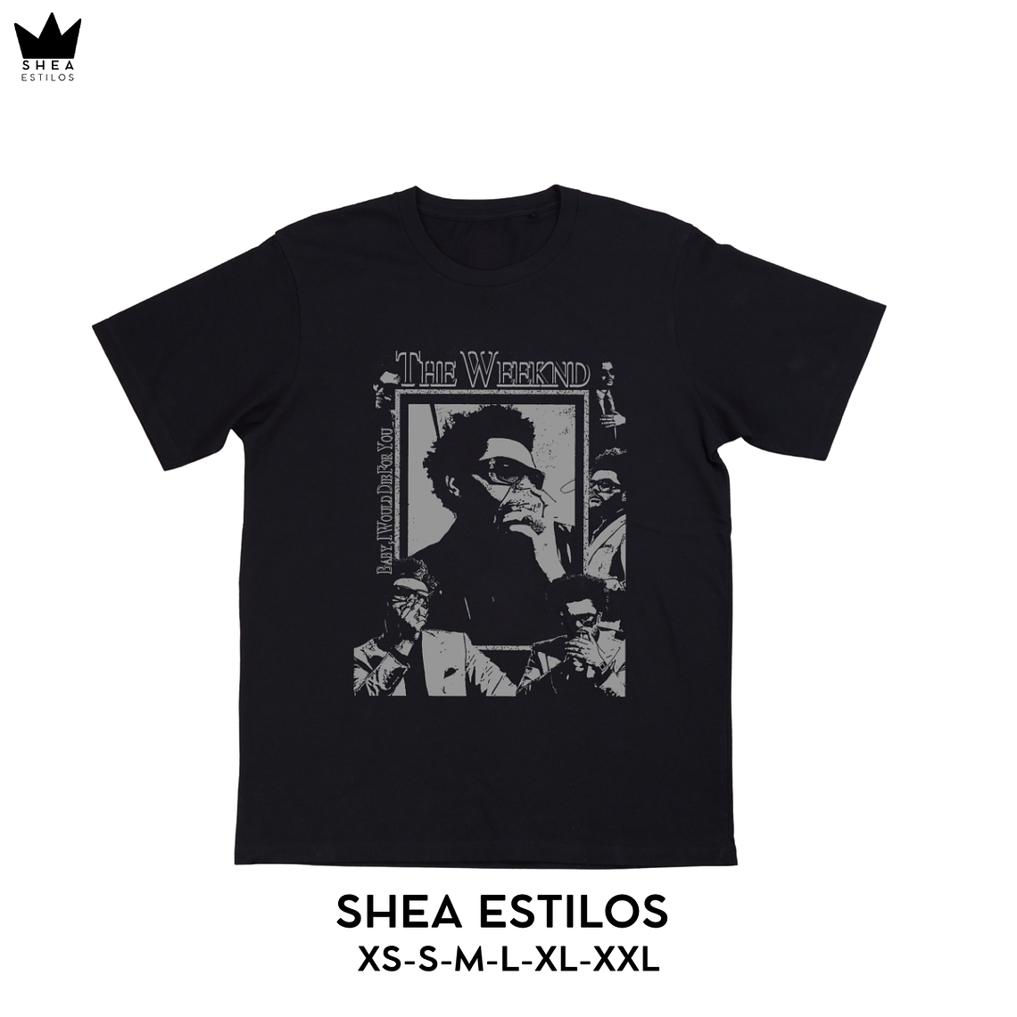 Polera Estampada The Weeknd 2 1