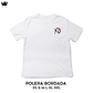 Polera Bordada XO The Weeknd Blanca - Miniatura 1