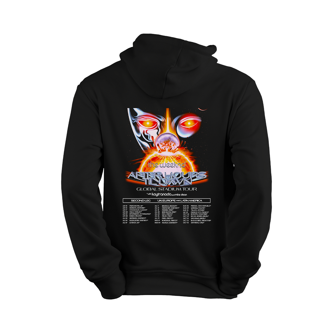 Poleron The Weeknd Negro o Blanco 1