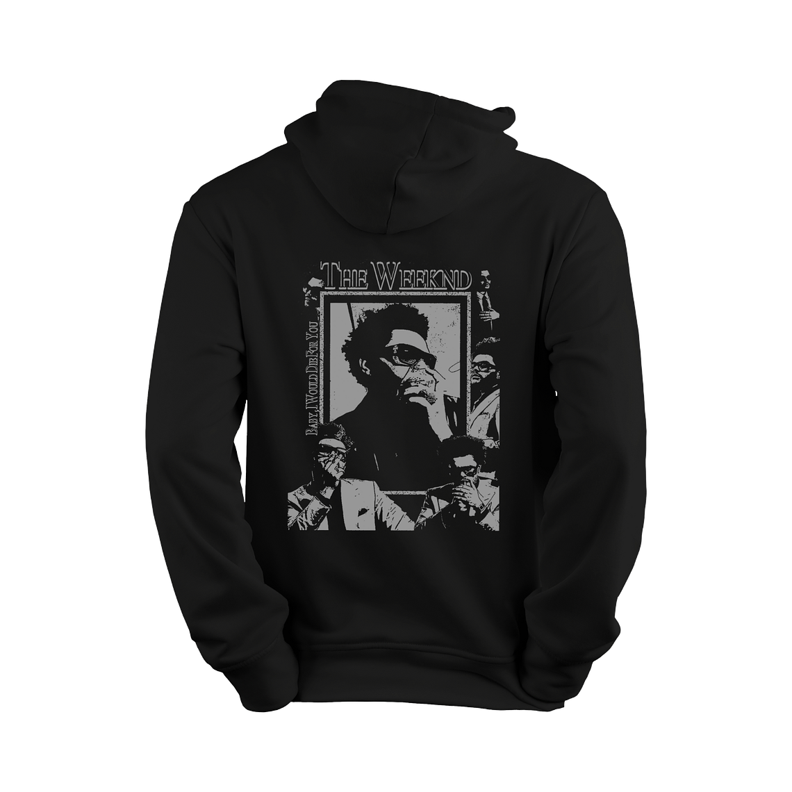 Poleron The Weeknd Negro o Blanco 2 2