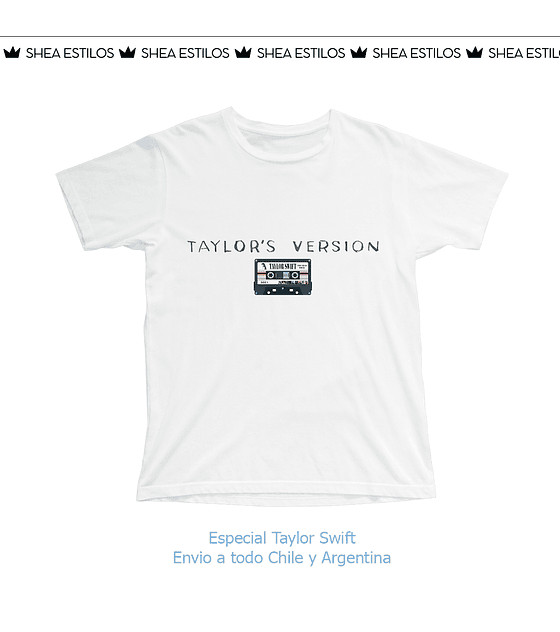 Polera Taylor Swift 
