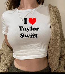 Polera I love Taylor Swift