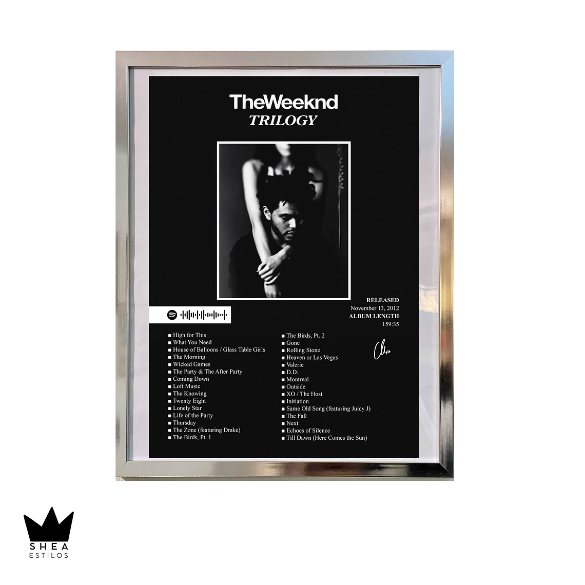 Poster The Weeknd Trilogy 1