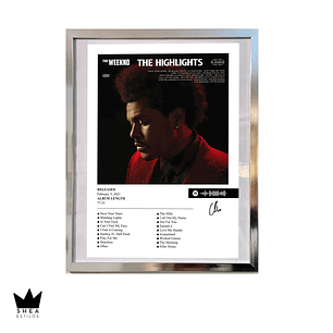 Poster The Weeknd The Highlights