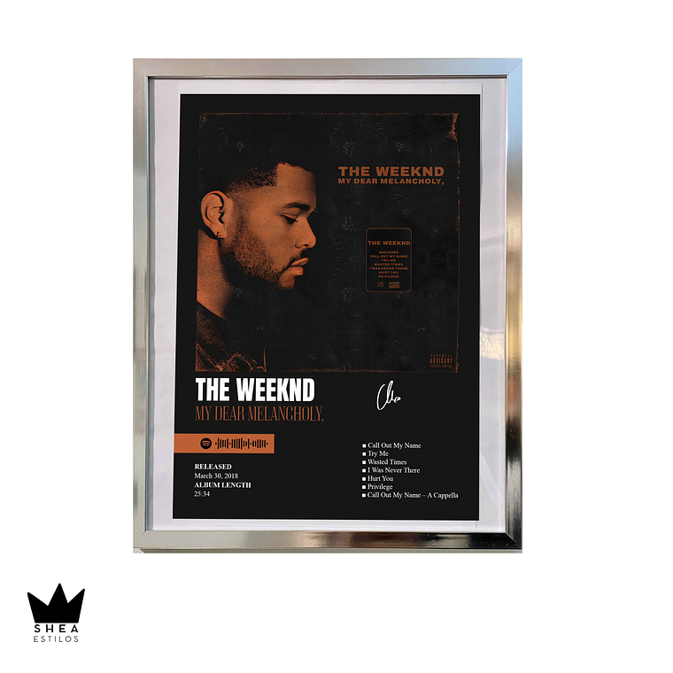 Poster The Weeknd Especial 1