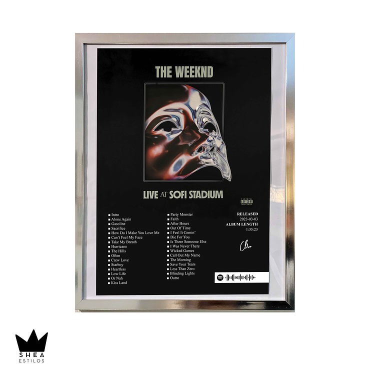 Poster The Weeknd Live at SoFi Stadium 1