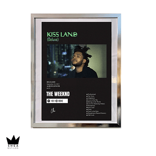 Poster The Weeknd Kiss Land (deluxe)