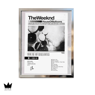 Poster The Weeknd Houseofballoons 