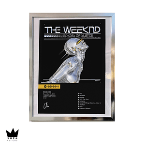 Poster The Weeknd Spacial 