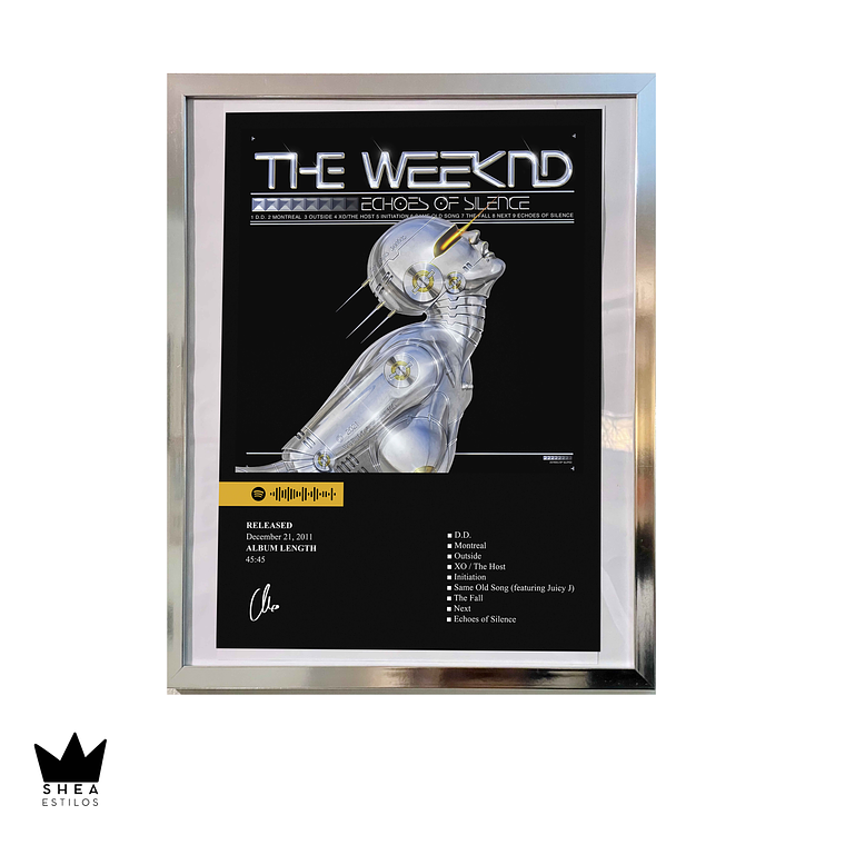 Poster The Weeknd Spacial  1
