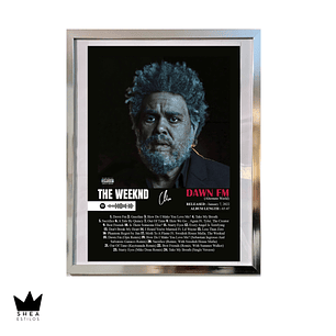 Poster The Weeknd Dawn Fm