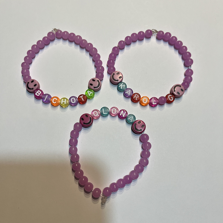 SET PULSERAS KAROL G 3 UNIDADES  1