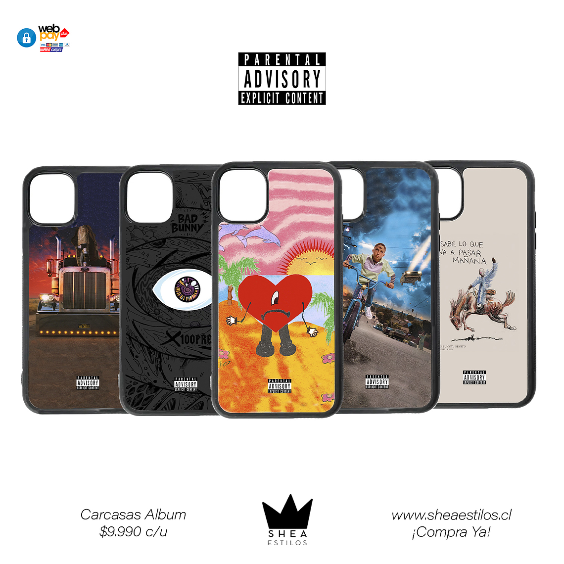 Carcasas Bad Bunny Album Modelos  3