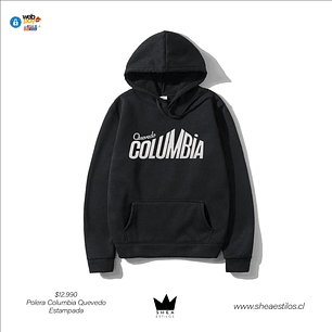 Hoodie Oversize Columbia Quevedo 