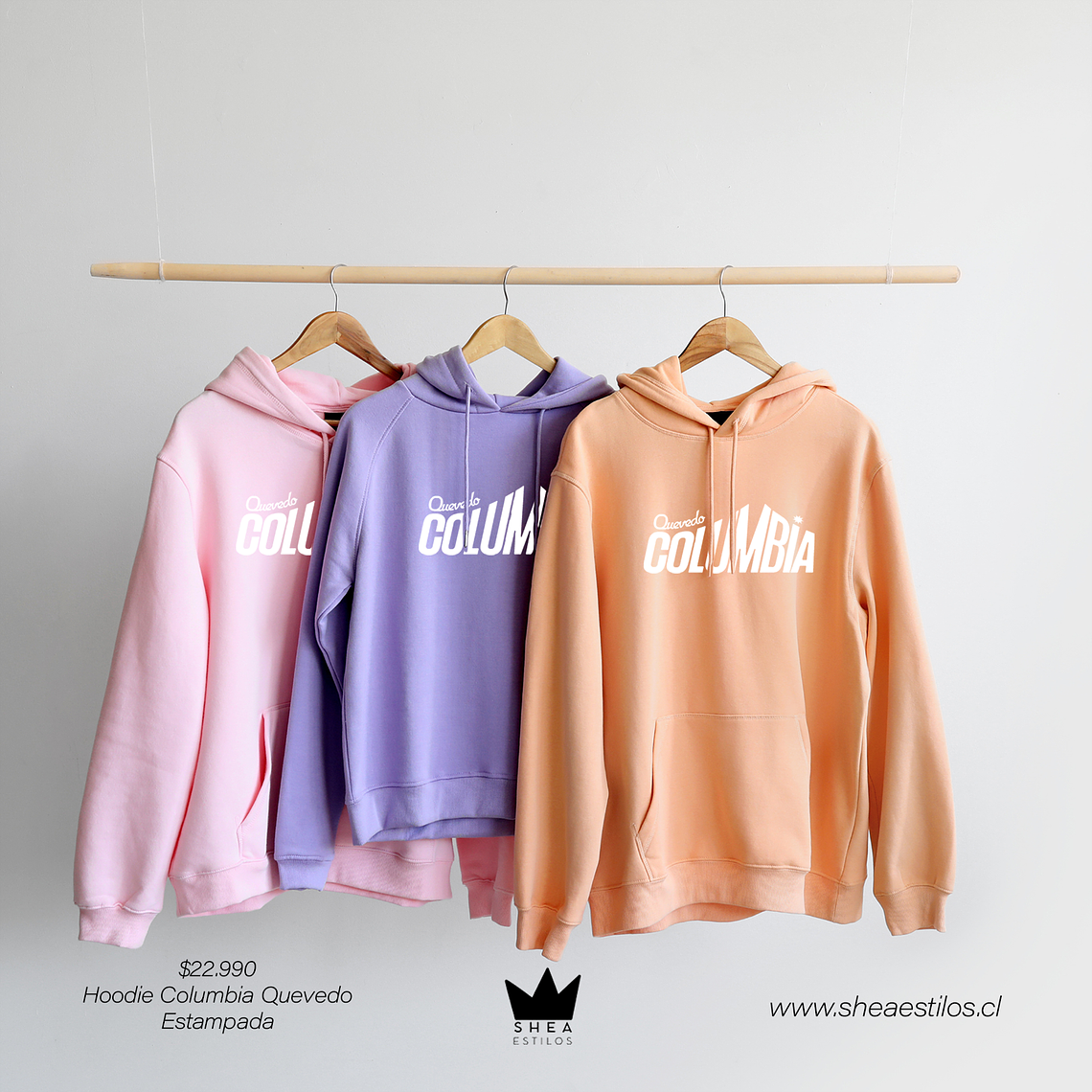 Hoodie Oversize Columbia Quevedo Color 1