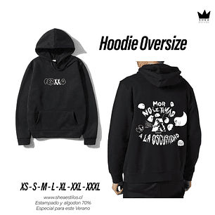 Hoodie - Poleron Ferxxo No le temas a la Oscuridad Modelo 3