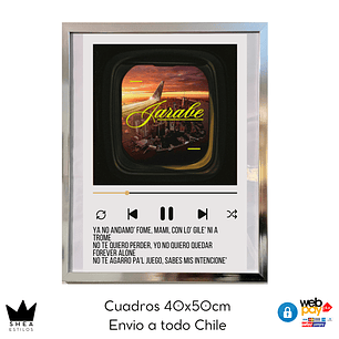 Cuadro Poster Jarabe  40x50cm