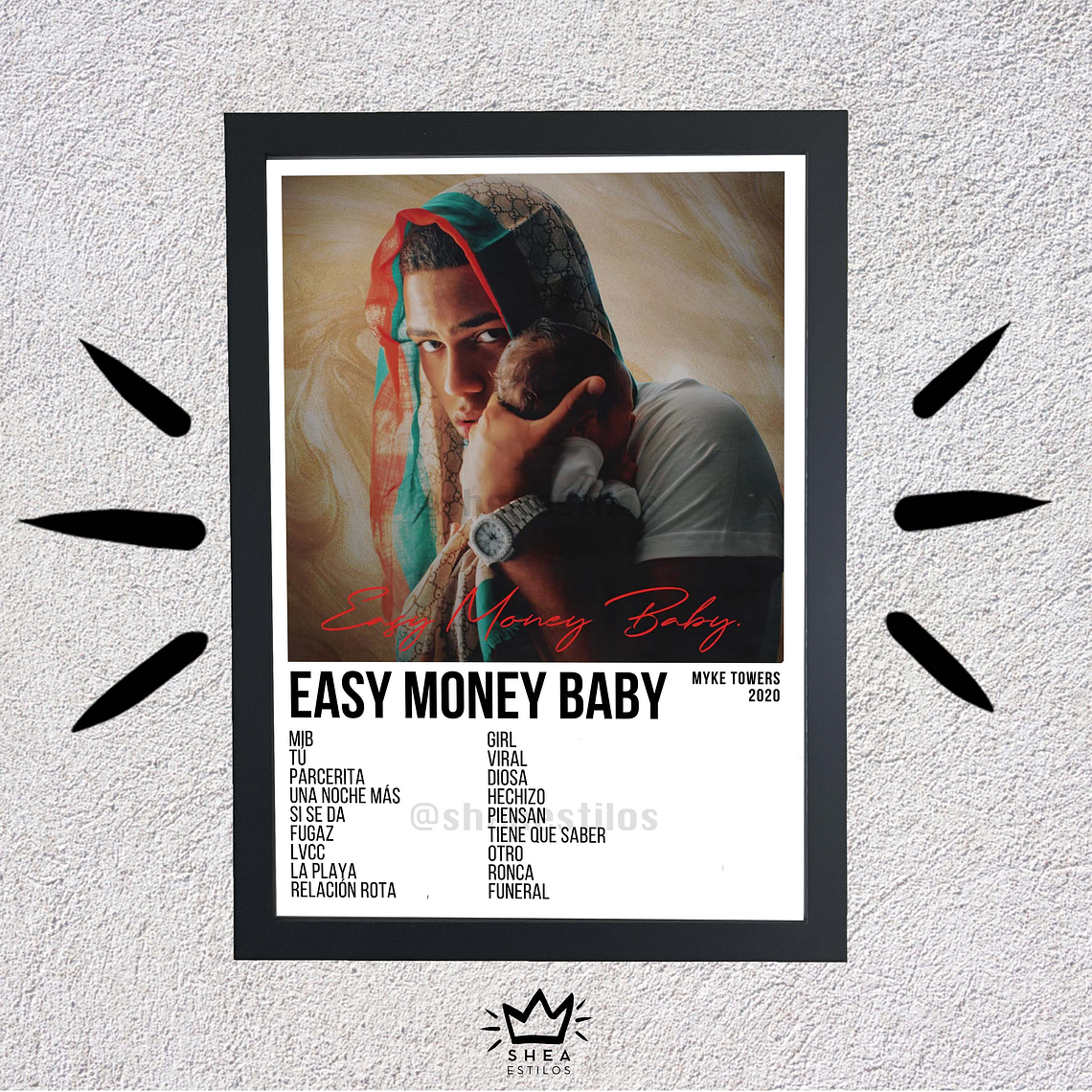 Poster + Cuadro de 23x32cm Easy Money Baby Make Towers 1