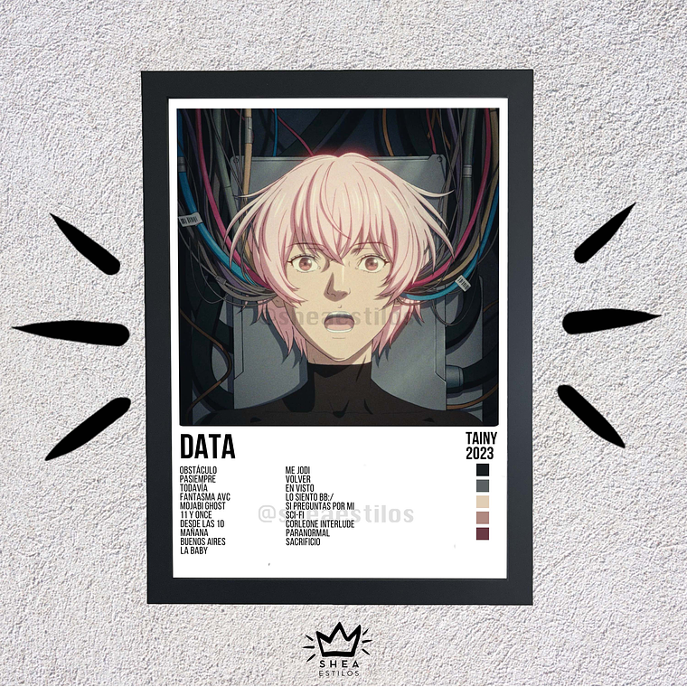 Poster + Cuadro de 23x32cm Data 1