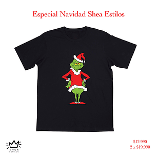 Polera Grinch Navidad 4