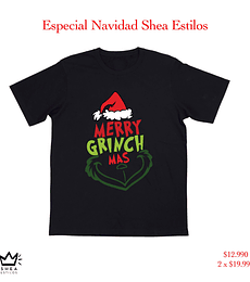 Polera Grinch Navidad 8