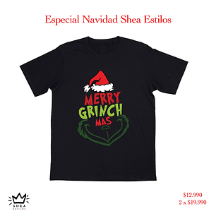 Polera Grinch Navidad 8
