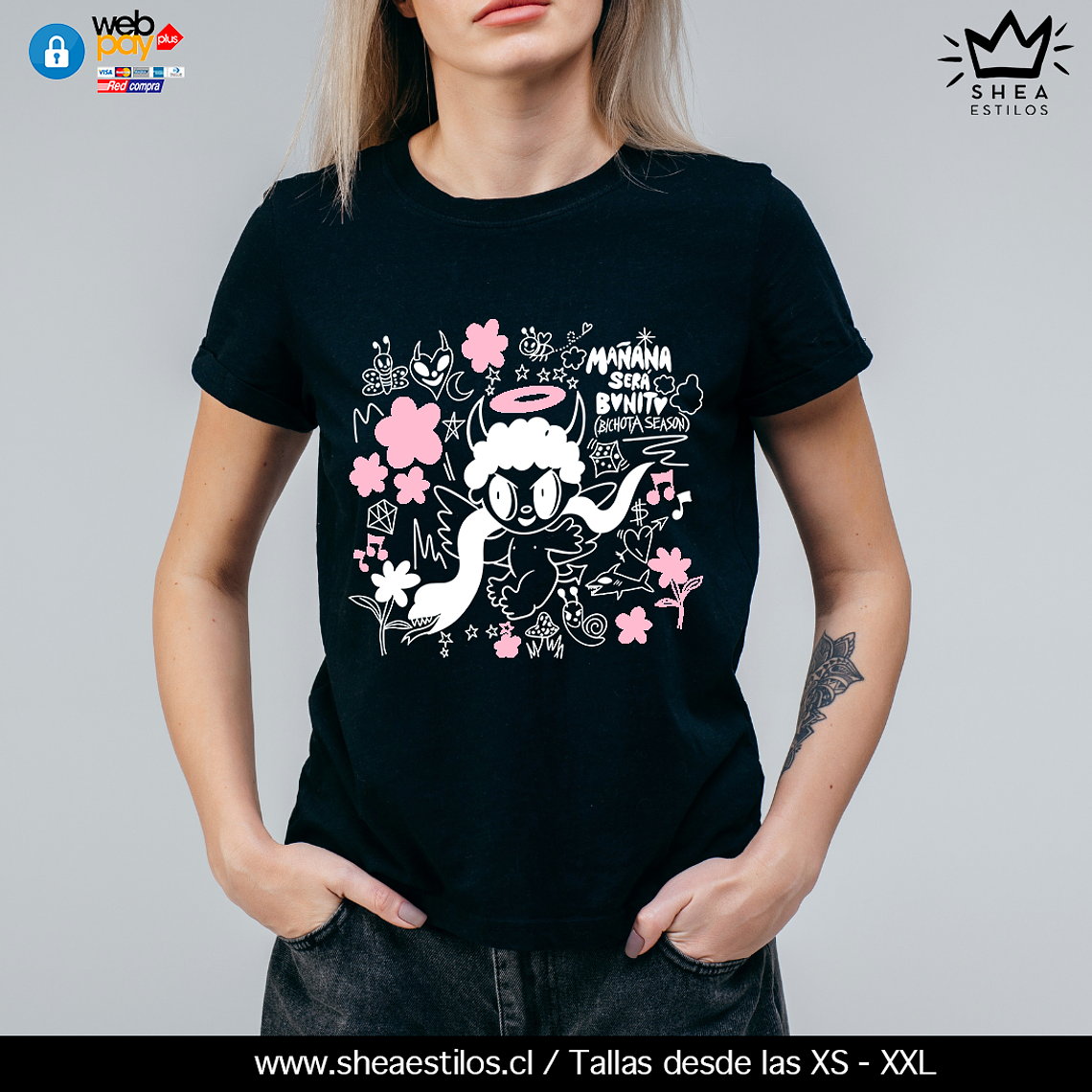 Polera Karol G Mañana Será Bonito (Bichota Season) Collage 1