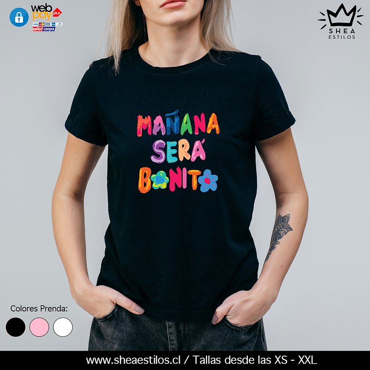 Polera Karol G Mañana será bonito  1