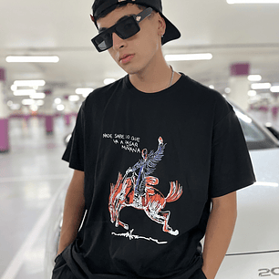 Polera Nadie Sabe Bad Bunny 