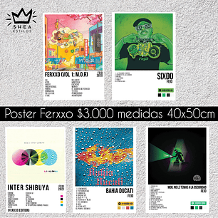 Poster 40x50cm FERXXO 