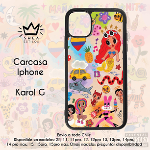 CARCASA KAROL G MAÑANA SERA BONITO 