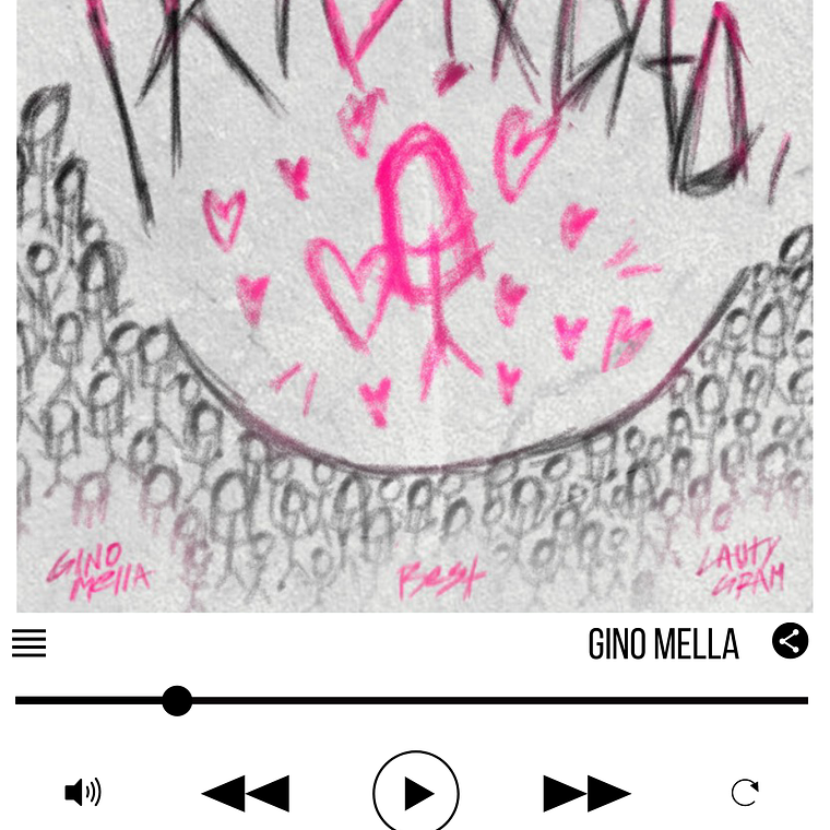 Poster + Cuadro de 23x32cm Prioridad Gino Mella 2