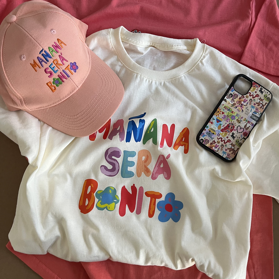 Promo Jockey Mañana Sera Bonito + Polera beige mañana será bonito + carcasa (iPhone) 1