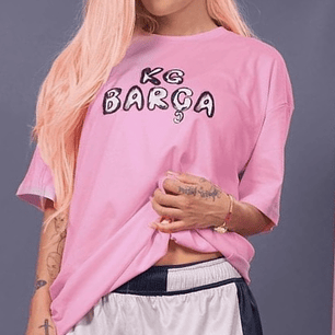  Polera Rosada Karol G 