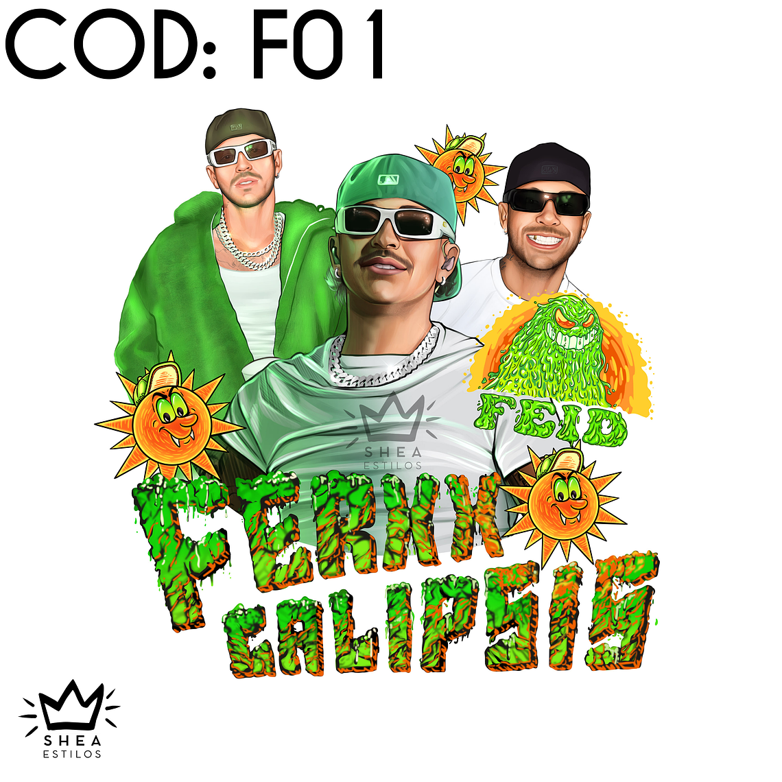 Poleron Ferxxo Calipsis (Elige como a ti te guste) 2