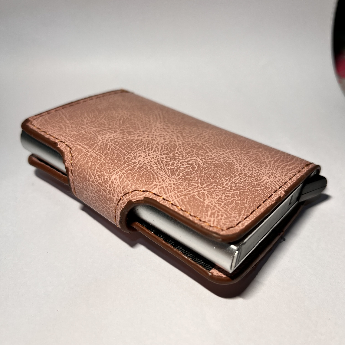 Billetera Slim Black Simple Rose o Cafe Lanzamiento  2