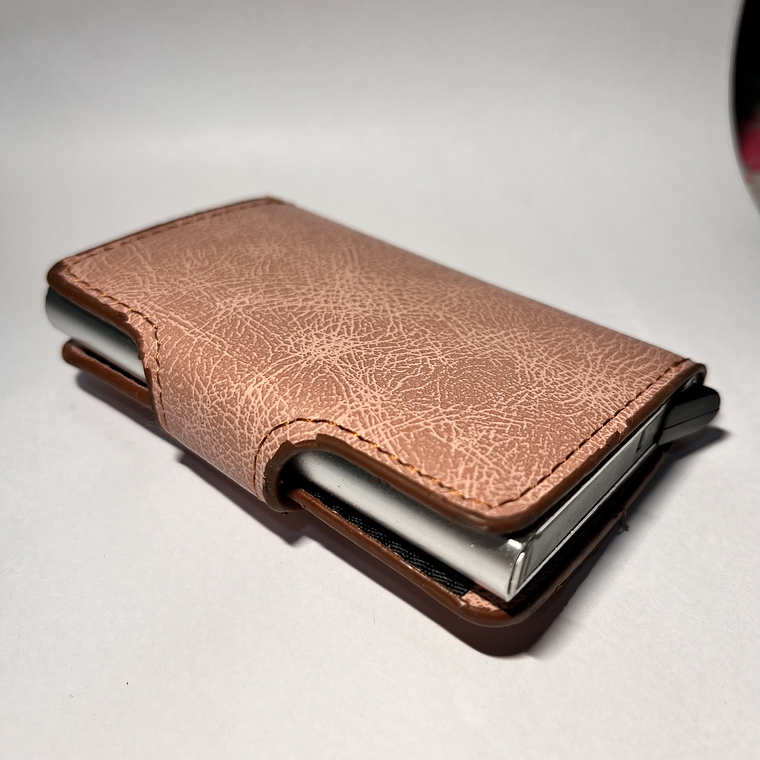 Billetera Slim Black Simple Rose o Cafe Lanzamiento  2