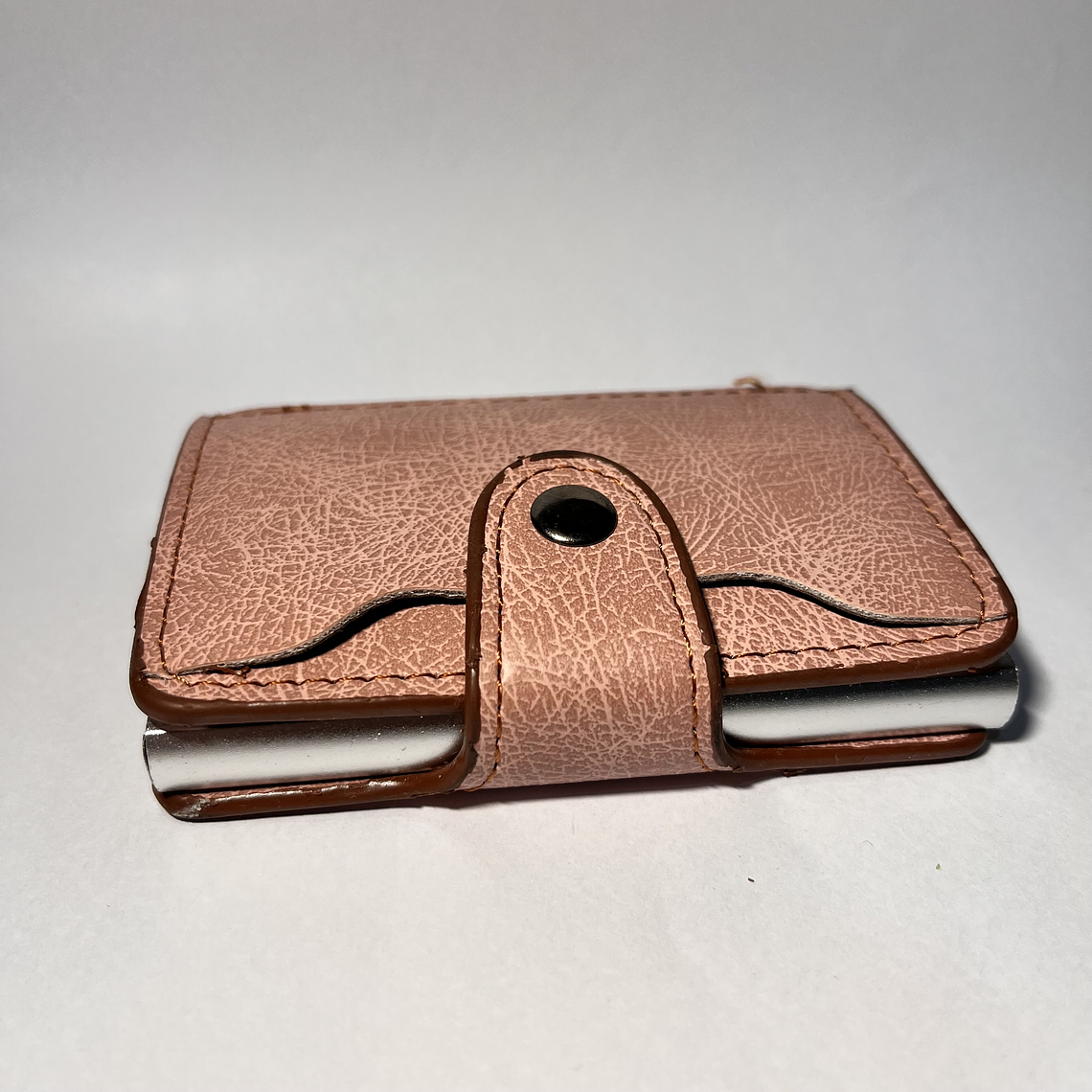 Billetera Slim Black Simple Rose o Cafe Lanzamiento  3