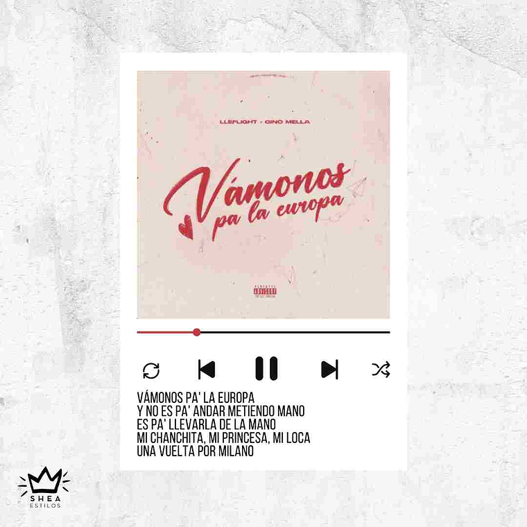 Poster Vamonos pa la Europa 1