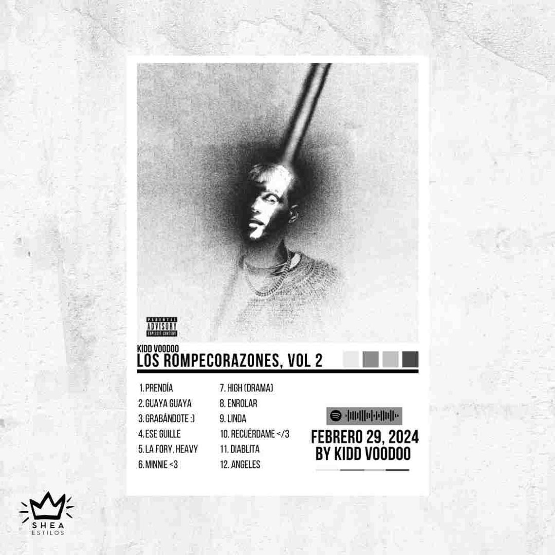 Poster Kidd Voodoo Album 1