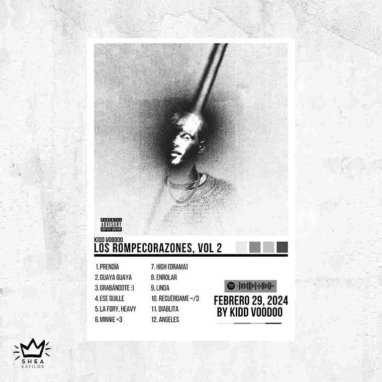 Poster Kidd Voodoo Album 1