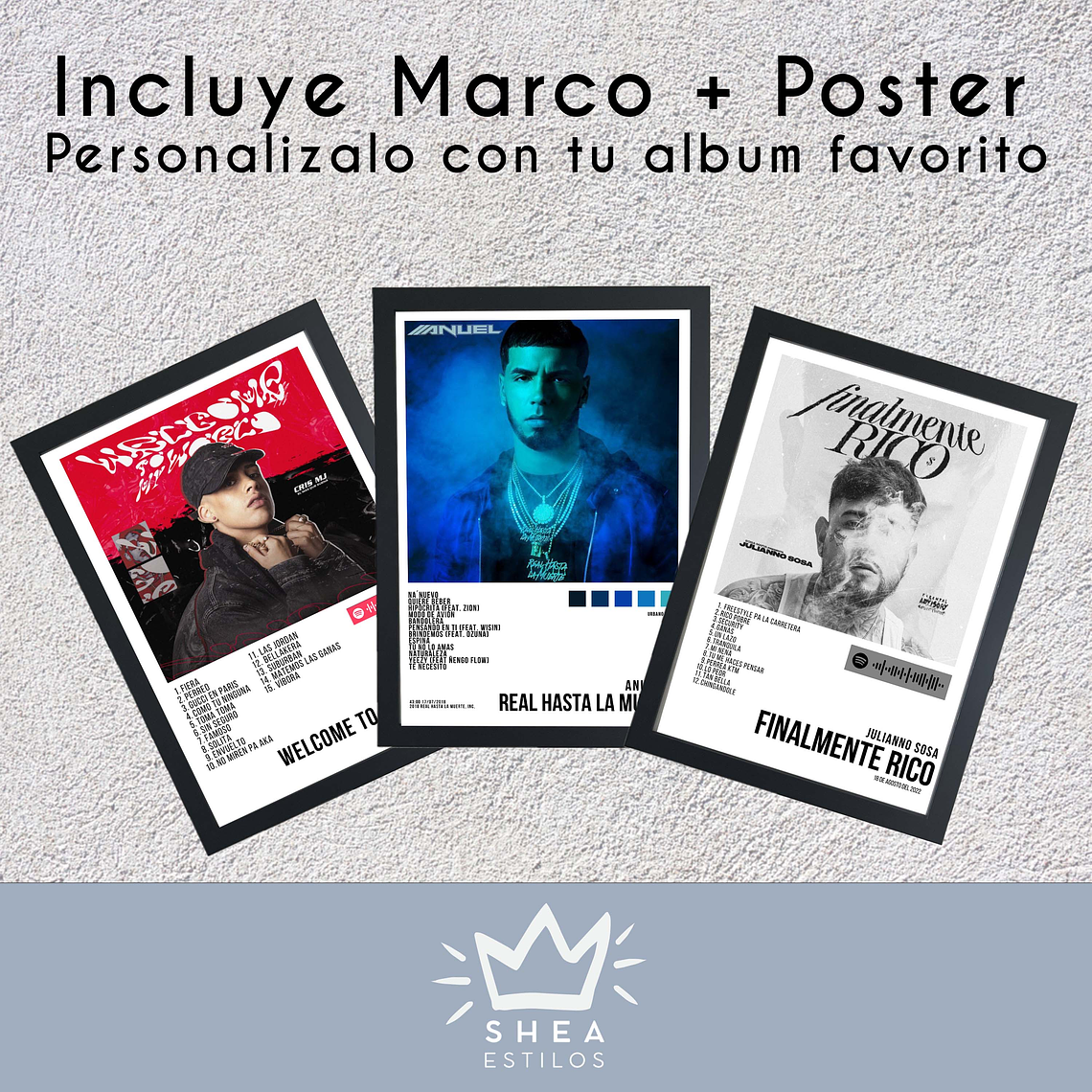 Cuadro Personalizado  (Elige tu album)   1