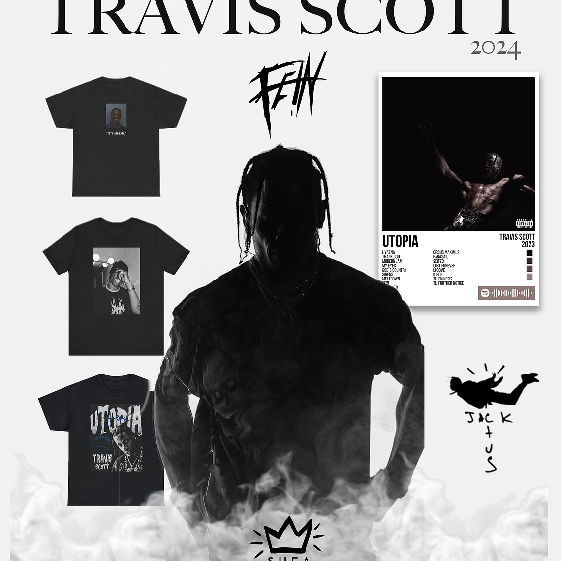 Polera Oversize Travis Scott 5 2