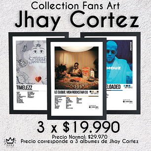 Colección Jhay Cortez 3 Albumes