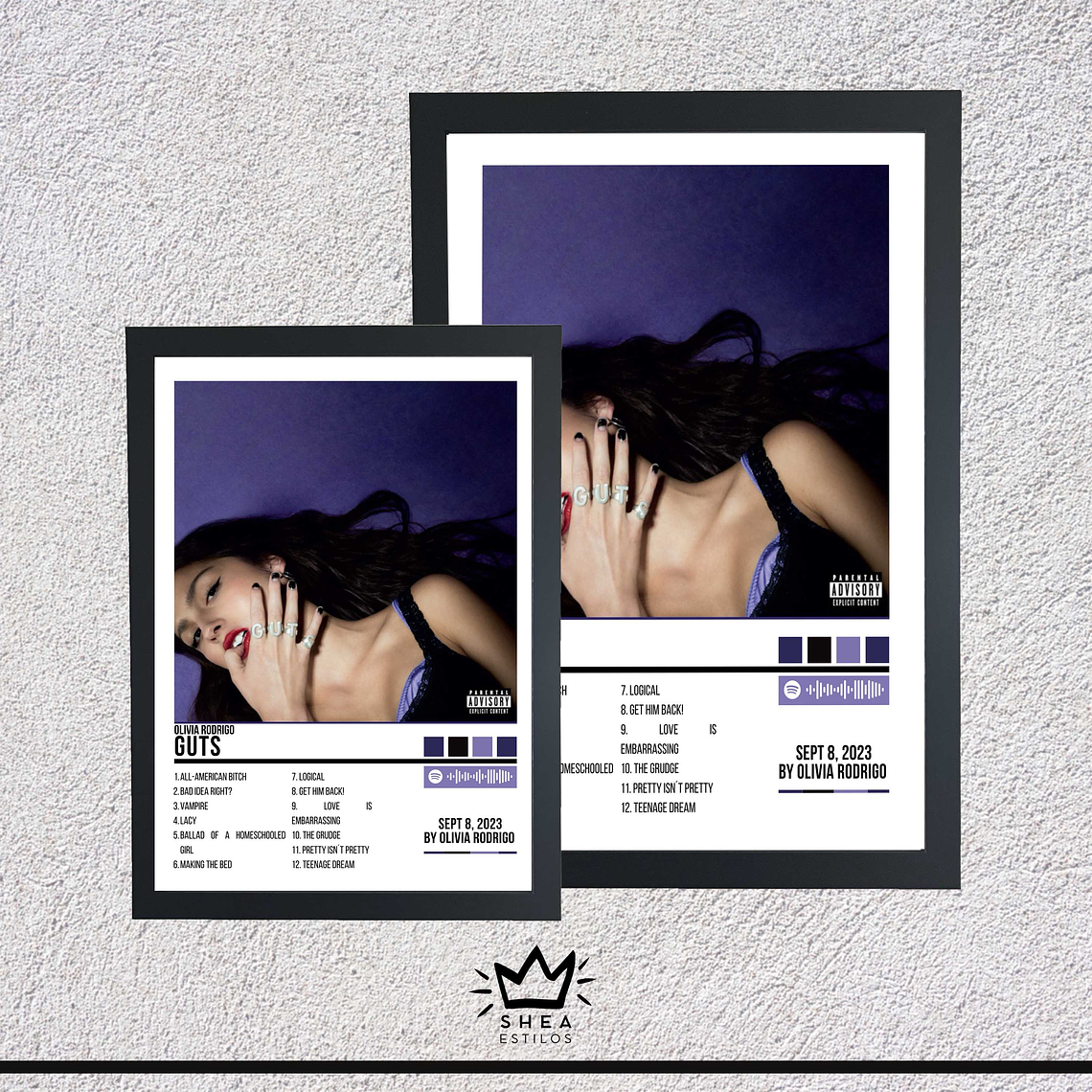 Cuadro + Poster de Tini Cupido  1